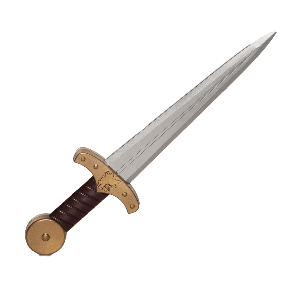 3590 Halloween Weapons Sword Cosplay - Black Dagger Foam Sword, Adults Foam